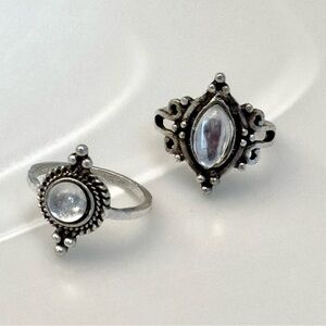 2 Boho Rings